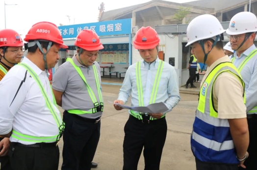 謀發(fā)展，強(qiáng)管理|騰越建科集團(tuán)總裁丁杰視察海南分公司